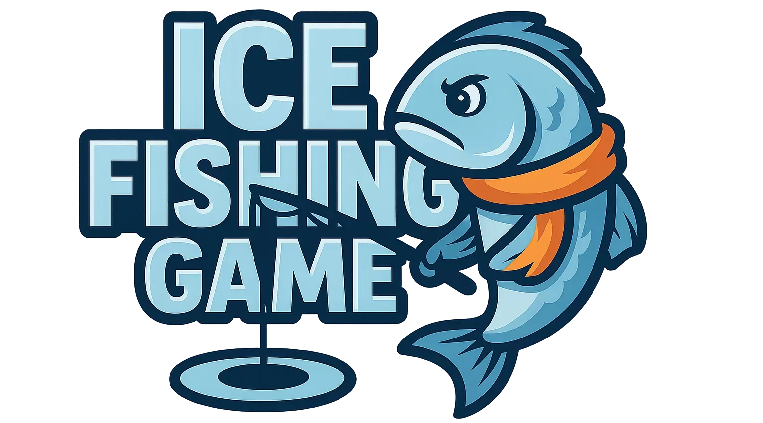 Ice Fishing Logo